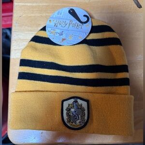Hufflepuff Knit Beanie- Harry Potter winter cap